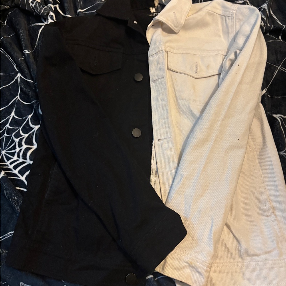Hot Topic Black and White Jacket